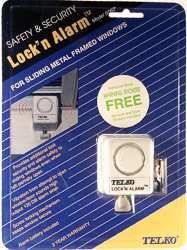 sliding door lock/alarm