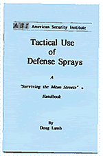 Pepper Spray book